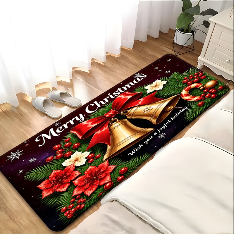 Commercial Wall Printing Machine - Christmas Long Runner Rug Merry Xmas
