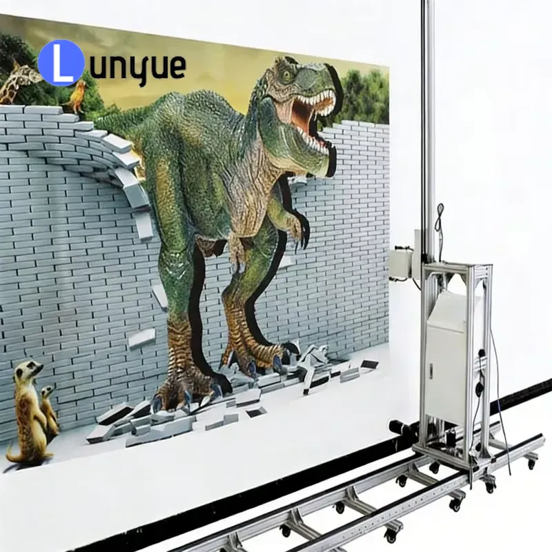 Commercial Wall Printing Machine - 3D Wall Printer Machine Vertical Wall