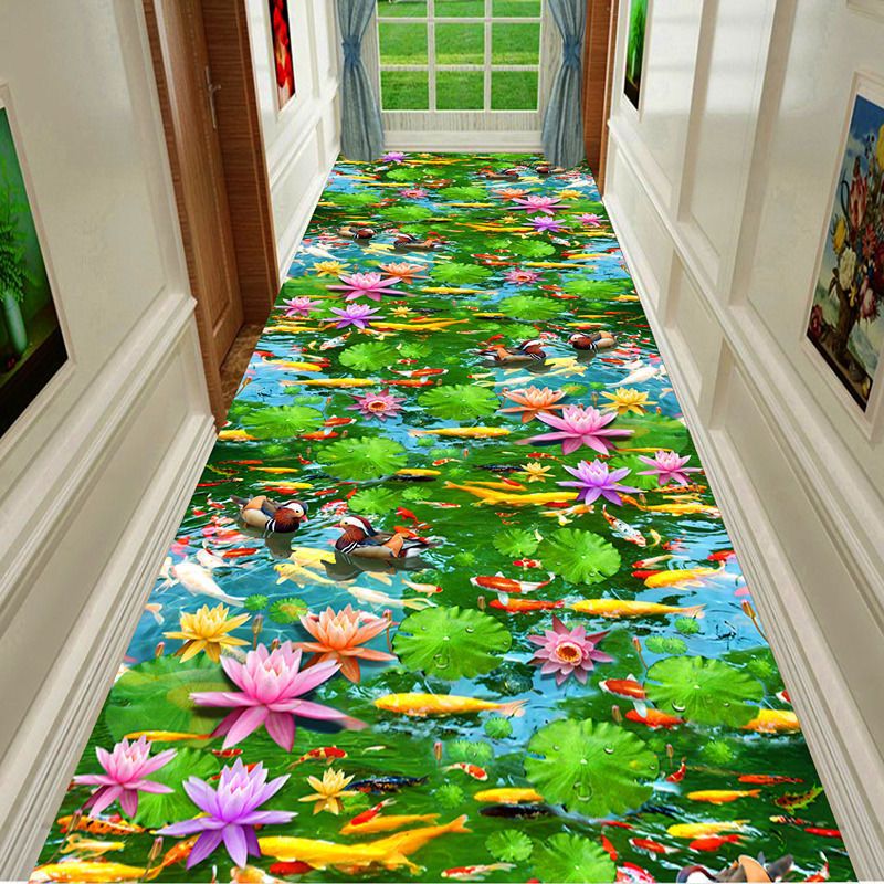 Modern 3D Print Hotel Corridor - Commercial Window Printing 评论和价格