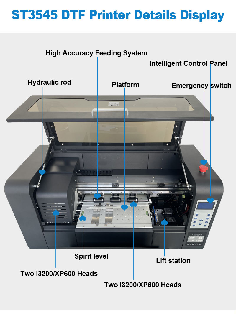 30CM A3 DTF Printer Xp600/I320 - Commercial Shirt Printing Machine 评论和价格