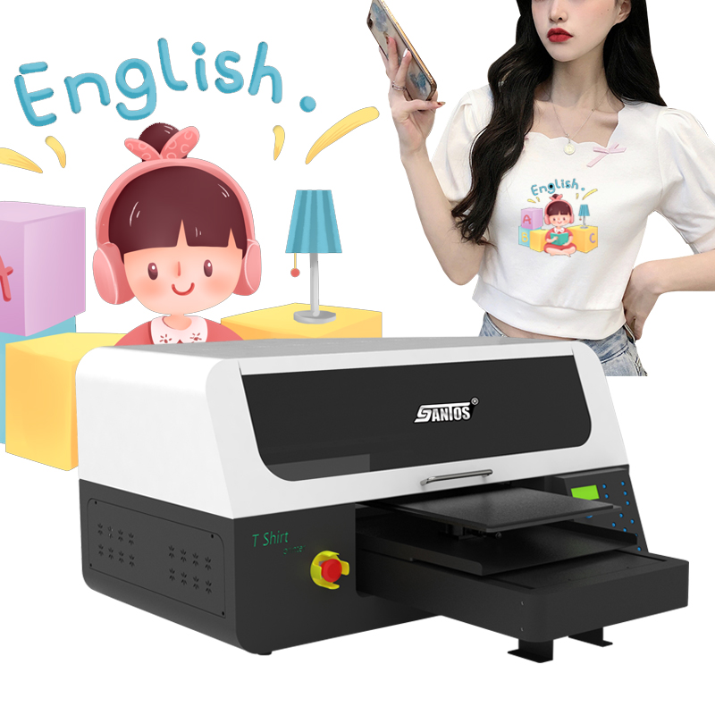 40*60Cm Dtg T-Shirt Printing M - Commercial Shirt Printing Machine 评论和价格
