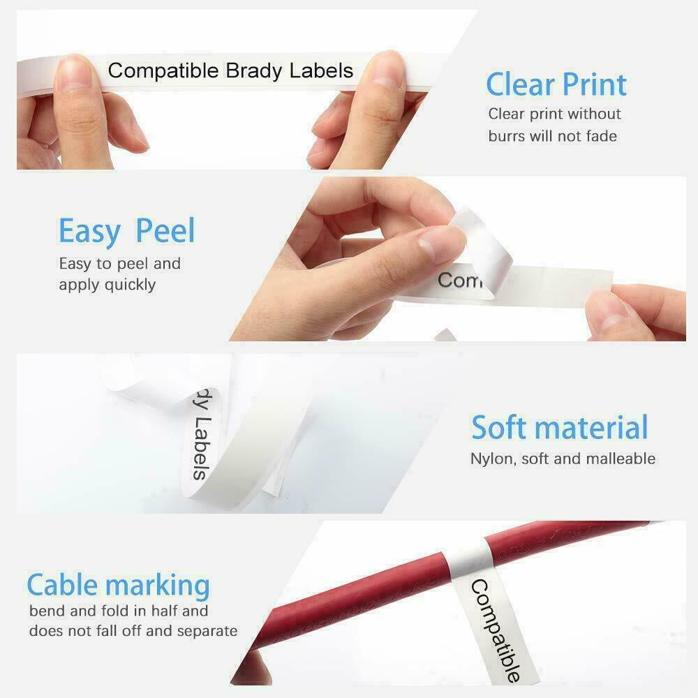 1-10PK Compatible for Brady BM - Heat Transfer Vinyl Roll 评论和价格