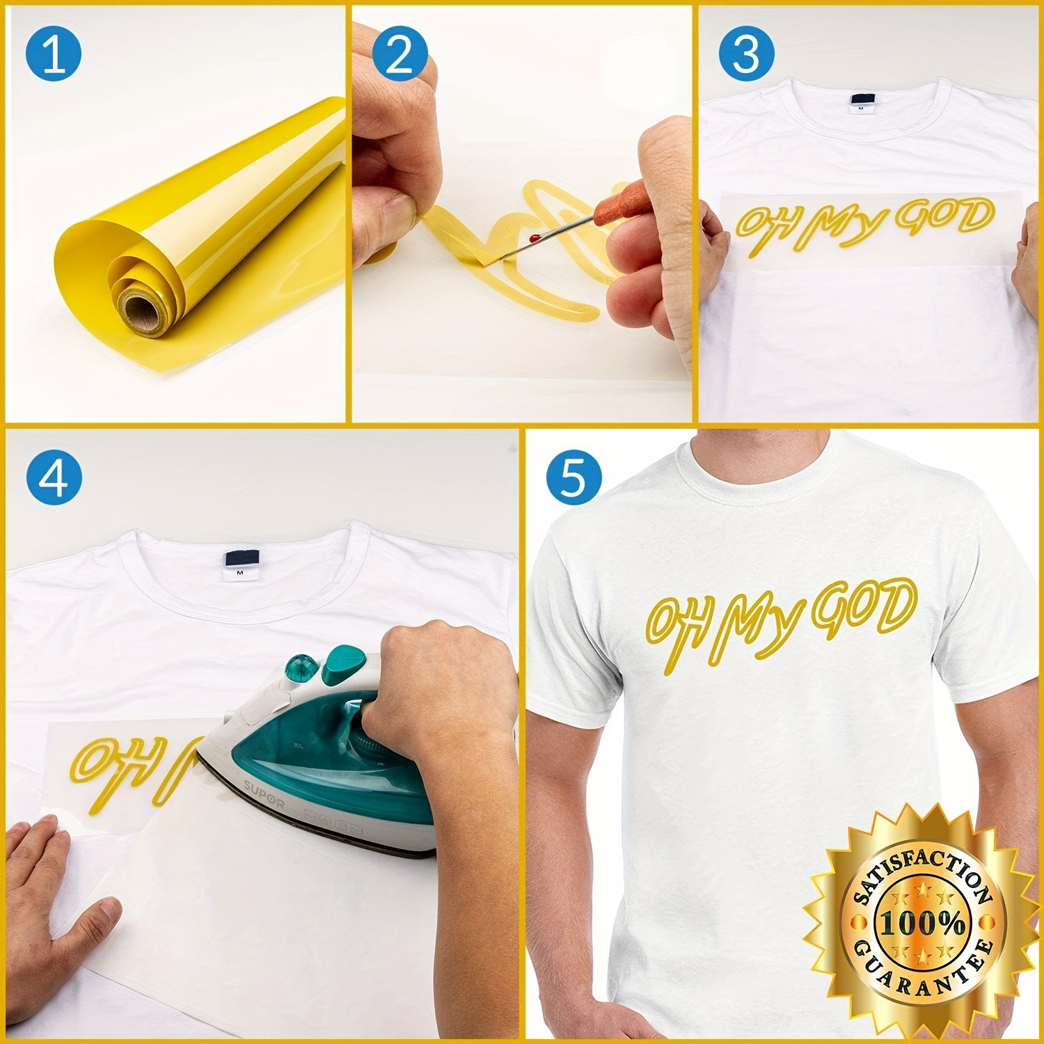 HTV Heat Transfer Vinyl 12Inch - Heat Transfer Vinyl Roll 评论和价格