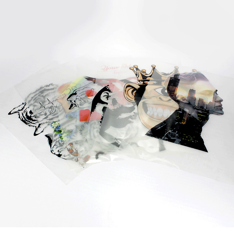 A4 30 Pcs DTF Transfer Film PE - Heat Transfer Vinyl Roll 评论和价格