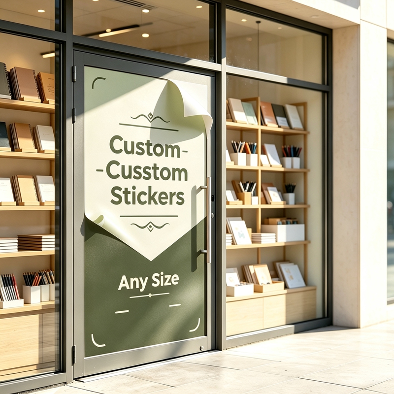 Custom Any‑Size 100cm Stickers - Commercial Printing Shop 评论和价格