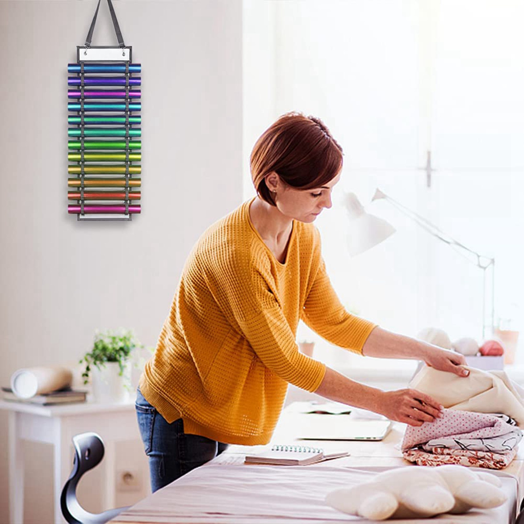 AC23-2X Vinyl Storage Rack, 12 - Heat Transfer Vinyl Roll 评论和价格