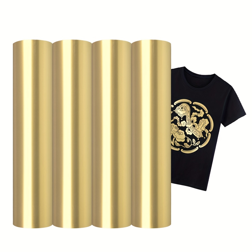1 Pack, PU Soft Metal Heat Tra - Heat Transfer Vinyl Roll 评论和价格
