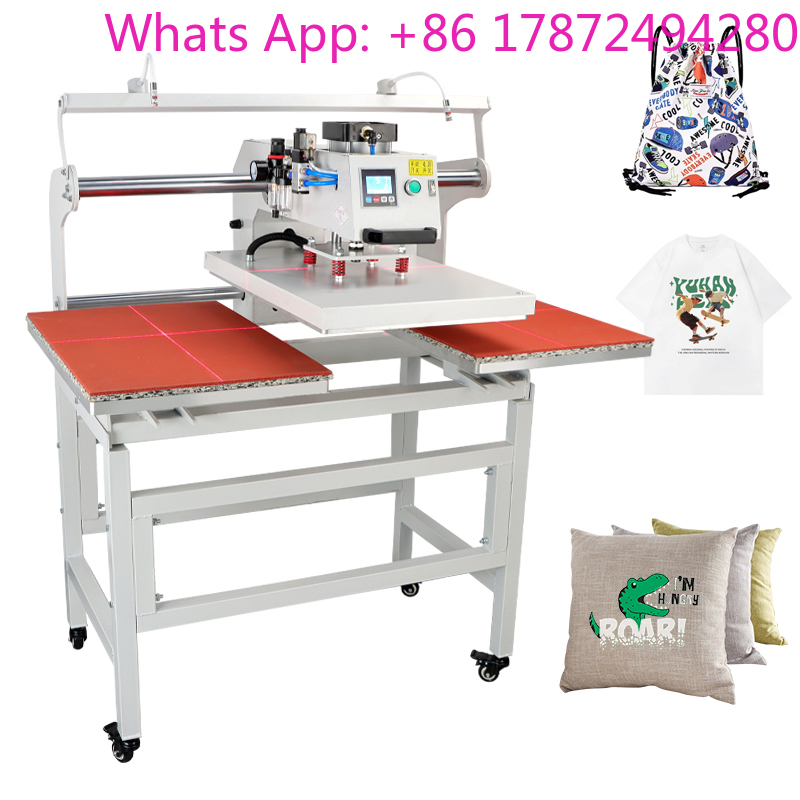 Dual Electric Slide Hot Stampi - Commercial Shirt Printing Machine 评论和价格