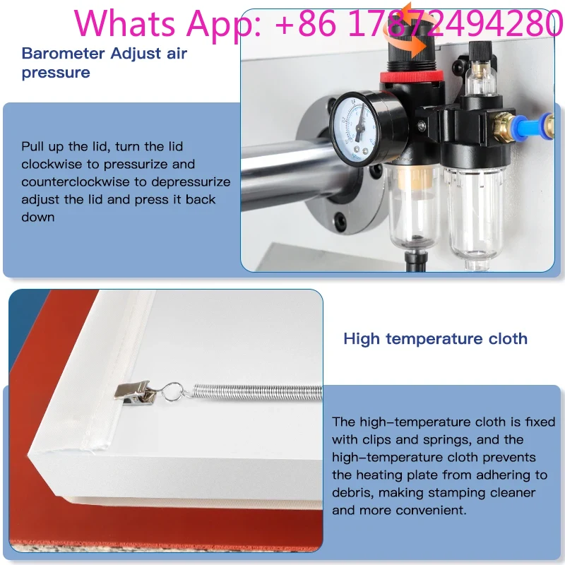 Dual Electric Slide Hot Stampi - Commercial Shirt Printing Machine 评论和价格