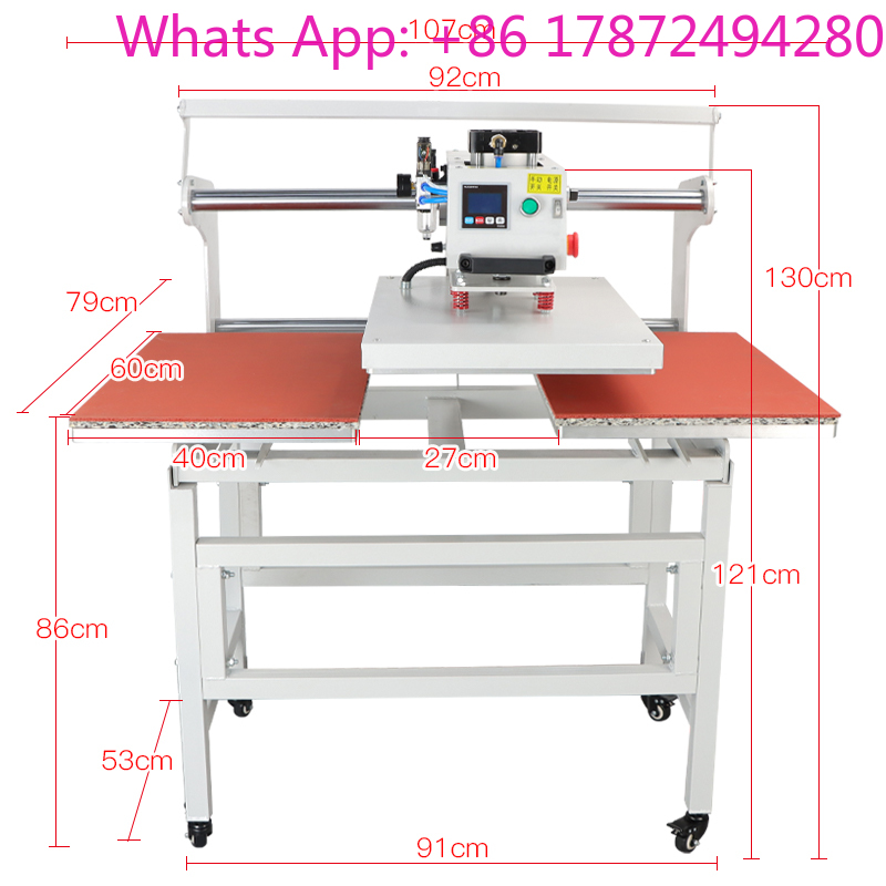 Dual Electric Slide Hot Stampi - Commercial Shirt Printing Machine 评论和价格