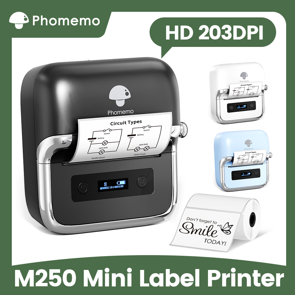 Phomemo M250 Label Maker 75mm  - Commercial Shirt Printing Machine 评论和价格