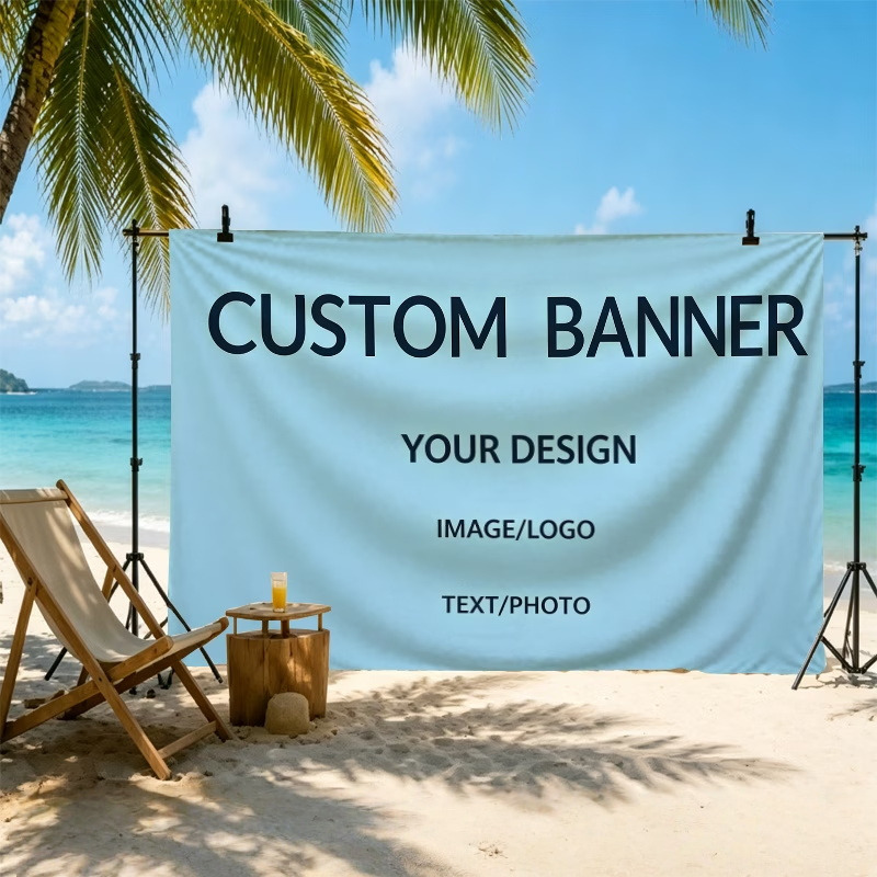 Custom Banner Flags Suitable F - Commercial Printing Shop 评论和价格