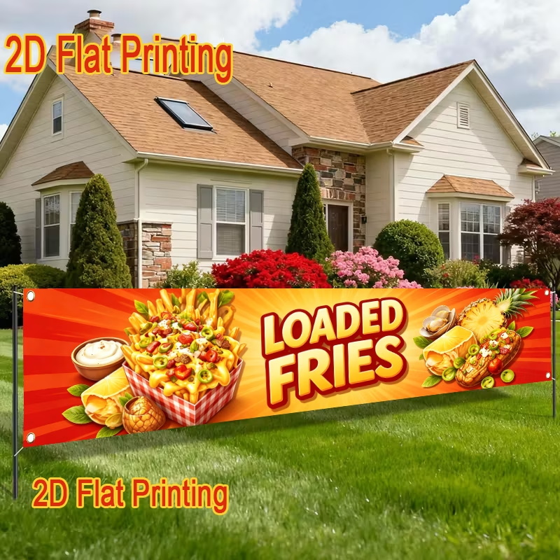 Custom Banner Flags Suitable F - Commercial Printing Shop 评论和价格